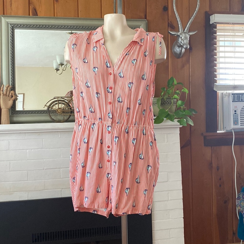 Modcloth “Sailboat” Romper